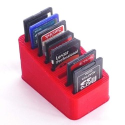 Support pour 8 cartes SD