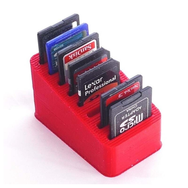Support pour 8 cartes SD