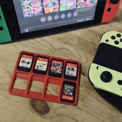 Rangement pour 8 jeux Nintendo Switch