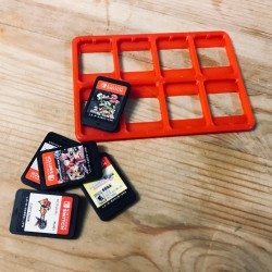 Rangement pour 8 jeux Nintendo Switch
