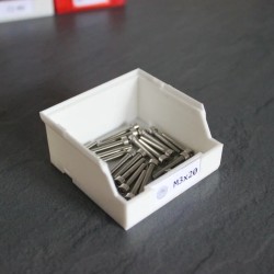 Boîte à vis empilable