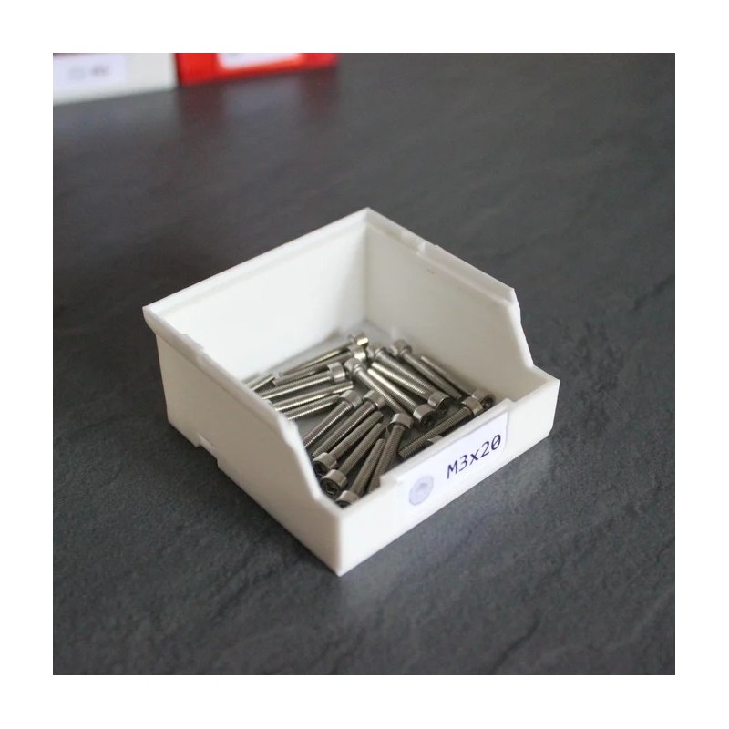 Boîte à vis empilable